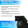 thumbnail image 6 of Unique Bargains Trunk Latch Lock Actuator 64600-02031 for Toyota Camry Engine Tailgate Door Latch Lock Actuator Motor, 6 of 7