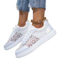 thumbnail image 3 of Willtoo Women’s Walking Shoes, Breathable Lace Mesh Casual Sneakers, Lightweight Lace-Up Athletic Shoes for Everyday & Summer Wear, 3 of 5