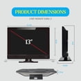 thumbnail image 3 of Audiobox 13-in. 1366 x 768 HD Widescreen Portable TV/DVD Combo with Remote and Car Charger, TV-13D, 3 of 7