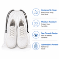 thumbnail image 3 of Transparent Shoe Bags for Travel Large Clear Shoes Storage Organizers Travel Accessories 12 Pcs, 3 of 6