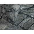 thumbnail image 4 of Ambesonne Grey Quilted Bedspread Set 3 Pcs, Stone Wall Rough Rusty, Queen Size, Grey, 4 of 5