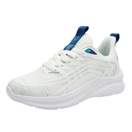

SEMIMAY Men Sports Shoes Fashion Color Blocking Four Seasons Casual Sports Shoes New Pattern Mesh Breathable Comfortable Soft Soled Sports Shoes
