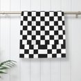 thumbnail image 5 of Checkerboard Hand Towel Ultra Soft Bath Towels Kitchen Dish Guest Towel For Spa Gym Home Decor 15.7"X27.5", 5 of 7
