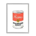 thumbnail image 3 of Stupell Industries Glam Pop Condensed Soup Can Red Fashion Designer, 16 x 20, Design by Amanda Greenwood, 3 of 5