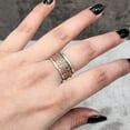 thumbnail image 4 of NEW Spinner Band, Bohemian Ring, 925 Sterling Silver Ring, Spinning Thumb Ring, Three Tone Ring, Fidget Ring, Handmade Jewelry, Christmas Oxidized, Brass Copper Band, Anxiety Ring, Mans Band Gifts, 4 of 6
