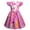 Hot Pink, variant on Easter Dresses for Girls Flutter Sleeve Bunny Print Dress Size 4-12 Spring Cute Midi Dresses Kids Crew Neck Swing Dresses Easter Dresses for Girls Tween Girls Clothes