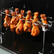 AURARMLET Barbecue Rack for Chicken Legs and Wings, Heavy Duty Grill Accessory, 1 Set