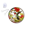 thumbnail image 1 of Clearance! Welcome Door Hanger Double Colorful Hummingbird Butterfly Hanger Window Gallery Home Decoration Hanger, 1 of 9