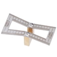 thumbnail image 3 of Woodworking Hardwood Gauge Measuring Tool, Compact Accurate Quick Dovetail Scribing Gauge Marker  For Drawing Lines, 3 of 8