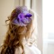thumbnail image 5 of s para mujer y niña, pinza para el pelo, sombrero con horquilla, , cóctel, boda de té, sombrero , púrpura Violeta Soledad Clip de pelo de las mujeres, 5 of 7