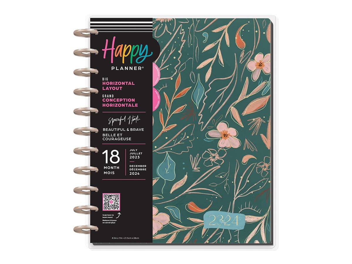The Happy Planner Spoonful of Faith 18month planner 20232024