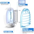 thumbnail image 2 of Bug Zapper Indoor, Electronic Fly Trap Insect Killer, Mosquitoes Killer Mosquito with Blue Lights for Living Room, Home, Kitchen, Bedroom, Baby Office(2 Packs), 2 of 5