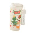 thumbnail image 2 of Taza de Café Isotérmica Navideña, Taza de Viaje O Vaso Térmico Compacto de Acero Inoxidable para Bebidas Frías, Ideal para Acampar en Verano. Patrón de oso, 2 of 7