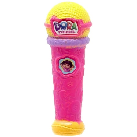 5 Surprise Mini Brands! Dora the Explorer Microphone Miniature (No Packaging)