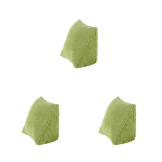 Wweixi Wide Application Support Cushion Pillows For Better Posture And Relaxation Polyester Back Support Cushion Good Bounce green 3Set