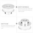 thumbnail image 4 of Shisuyan Mechanical Timing Pulley Corrosion Resistant 2Pcs 0.83x0.83in, 4 of 8