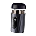 thumbnail image 1 of Barba de barba de barba de barba eléctrica se seca y húmedo doble uso USB de carga eléctrica para hombres barcas portátiles para viajar en automóvil gris, 1 of 8