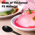 thumbnail image 6 of LIOUCBD 200Pcs Black Plastic Serving Spoons, LIOUCBD Disposable Soup Spoon, Heavy Weight Plastic Utensils Cutlery Set for Weddings Catering Buffets Parties Events Christmas Halloween Party, 6 of 7