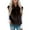 Wine, variant on Faux Fur Vest Women, Yigetop Women's Solid Color Fashion Casual Sleeveless Zipper Coat Women's Fur Vest Black L