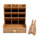 thumbnail image 2 of Organizador de escritorio shamjiam de Madera de cerezo para oficina, 2 of 8