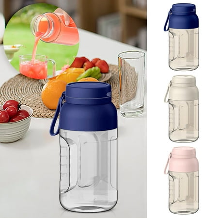 

Flash Deals Usloyux 40Oz Portable Blenders For Smoothies Small Personals Juicer With 8 Blades Fruit Blenders With Travel Lid And Straw Portable Juicer Blenders For Travel Sports Blue