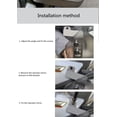 thumbnail image 2 of 2pcs Motorcycle Smoke Translucent Hand Guard Protector Rear View Mirror Mounted, 2 of 5