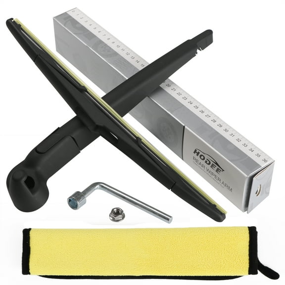 HODEE Rear Wiper Arm Blade Nut Set Replacement for Jeep Wrangler JK 2007-2018 ,Rear Wiper Cover Accessories Assembly , Wiper Cap Set for Back Windshield Window, OE: 68002490AB