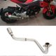 thumbnail image 3 of Motorcycle Modification Exhaust Middle Link Pipe Fit for HONDA MSX125 2013-2019, 3 of 5