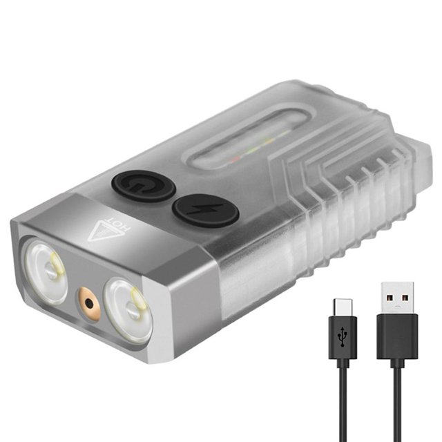 1000LM LED Luz de trabajo 1000mAh Beep IPX4 Herramientas impermeables para exteriores (Blanco) Ehuebsd Para Estrenar