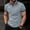 Gray, variant on Men's Greek Key Polo Shirts with 3 Button Collars and Slim Fits Featuring Classic Meander Trims for Summer Days Business Casuals Golf Courses Weekend Outings Family Gatherings&nbsp; Gray S
