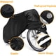 thumbnail image 5 of (M: 170 * 60 * 85 CM, Plata) Cubierta para bicicleta, tela Oxford 210T Cubierta para bicicleta engrosada Protección de lona para bicicleta al aire libre Cubierta impermeable para lluvia para bicicleta, 5 of 5
