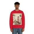 thumbnail image 5 of San Francisco Urban Wanderlust Unisex Heavy Blend Crewneck Sweatshirt, 5 of 9