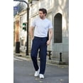 thumbnail image 6 of WQD Mens Cargo Sweatpants Baggy Gym Sweat Pants Drawstring Wide Leg Casual Lounge Pants with Pockets, 6 of 6