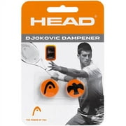 Head Djokovic Vibration Dampener, Orange/Black - 2 pack [Sports]