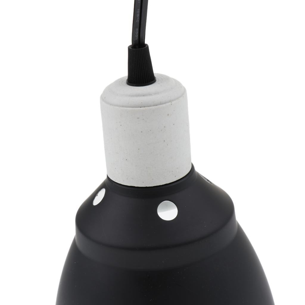 Dualoai Dome Lamp Fixture for Reptiles Amphibians Poulty Heat Lamp UVA UVB Bulb Halogen