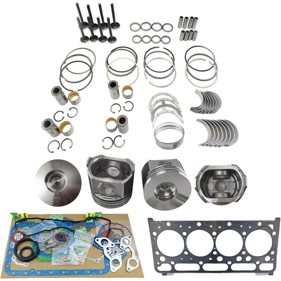 V2403 Engine Overhaul Rebuild Kit (No cylinder liner) Combustion Chamber 42mm For Kubota V2403 V2403T V2403M V2403MDI V2403DI Engine KX161-3 Excavator For Bobcat T190 S150 1G831-21110