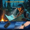 thumbnail image 4 of Llavero con linterna VTIGER K1, 800 lúmenes, recargable por USB, 4 of 6