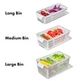 thumbnail image 2 of Contenedor Mediano para Conservación de Frutas y Verduras OXO Good Grips Blanco, 2 of 9