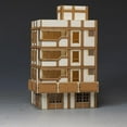 thumbnail image 2 of Kokiya 1/144 Building Model DIY Painting Micro Landscape Street City Scene Building B, 2 of 9