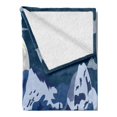 thumbnail image 2 of RV Soft Flannel Fleece Blanket, Outdoors Activity Themed Camping Area Image in the Woods with a Cozy Tent and Campfire, Cozy Plush for Indoor and Outdoor Use, 50" x 60", Multicolor, by Ambesonne, 2 of 5