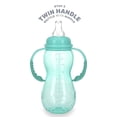 thumbnail image 3 of Botella a Taza Nuby Verde Azulado Ultra Durable Tritan sin Derrames 3 Etapas 10 Onzas, 3 of 6
