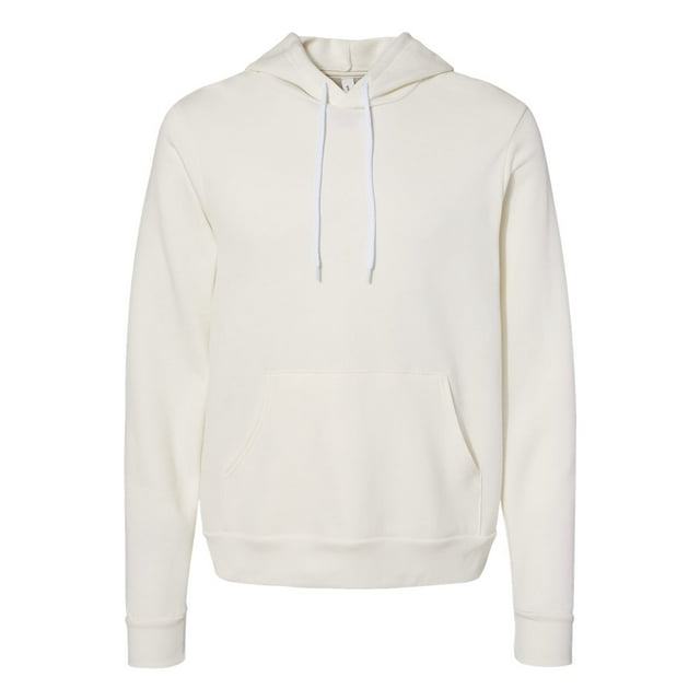 BELLA+CANVAS 3719 Chandail à Capuchon Unisexe en Molleton de Coton Poly, 2TG, Blanc Vintage