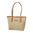 thumbnail image 1 of Bolso de hombro para mujer, bolso de mano informal, bolso de mano portátil, bolso de mano tejido de moda Correa para bolso color rosa, 1 of 9