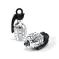 thumbnail image 2 of Krator Motorcycle Black Tire Wheel Grenade Valve Caps Compatible with Yamaha YZF R1 R1S R6 R6S 600R, 2 of 3