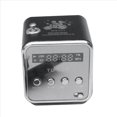 thumbnail image 3 of 3X TD-V26 Receptor de Radio FM Portátil Digital Mini Altavoz LED Altavoz Inalámbrico Soporte para MP3 Tarjeta SD/TF Negro, 3 of 4