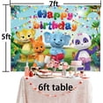thumbnail image 3 of Word Party Backdrop Banner Party Supplies Background for Photography Kids Birthday Decorations 7x5 Ft, 3 of 6