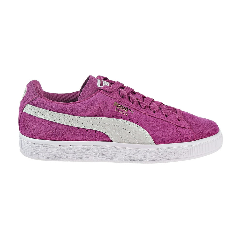 PUMA - Puma Suede Classic Women's Shoes Magenta Haze/Puma White 355462 ...