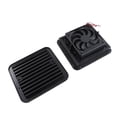 thumbnail image 1 of M Buder Ventilador de Enfriamiento de 12V 4W con Persianas Ventilación Unidireccional Viento Fuerte Escape de Aire Accesorios para Camper y Coche RV Negro, 1 of 9