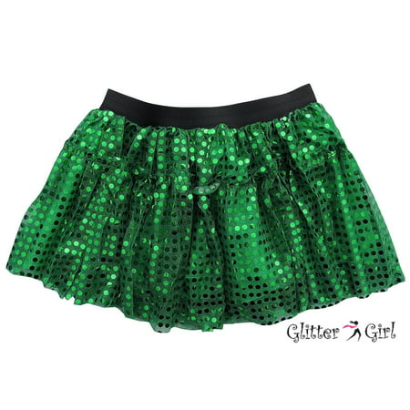 Glitter Girl - Women's Sequin Running Skirt | Sparkle, Costume, Princess 5K