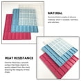 thumbnail image 4 of Inteprter Molde de dominó de resina, molde de silicona resistente a la corrosión de alta resistencia, buena temperatura, accesorio creativo reutilizable Artesanía rosa roja 03 Inteprter HA060862-03, 4 of 6